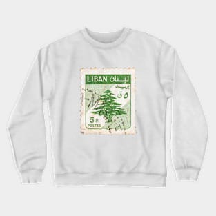 Lebanese timbre vintage Crewneck Sweatshirt